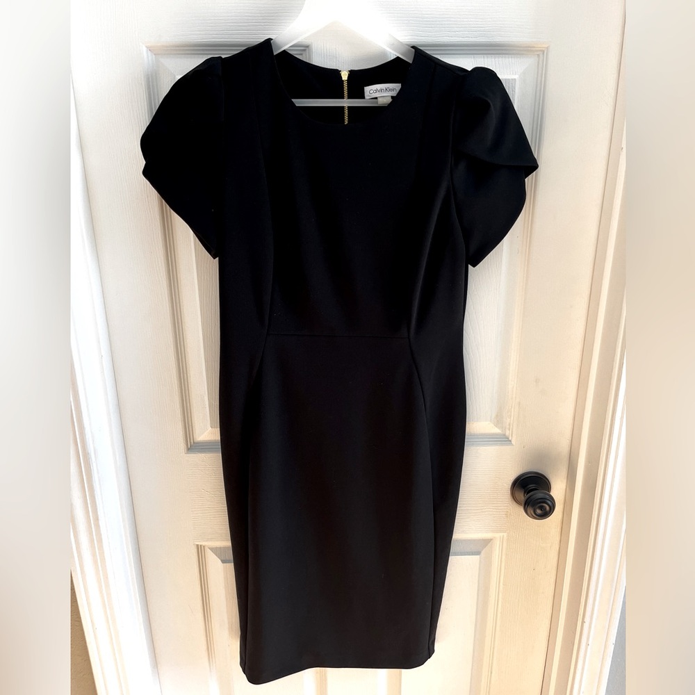 Calvin Klein Black Sheath Dress